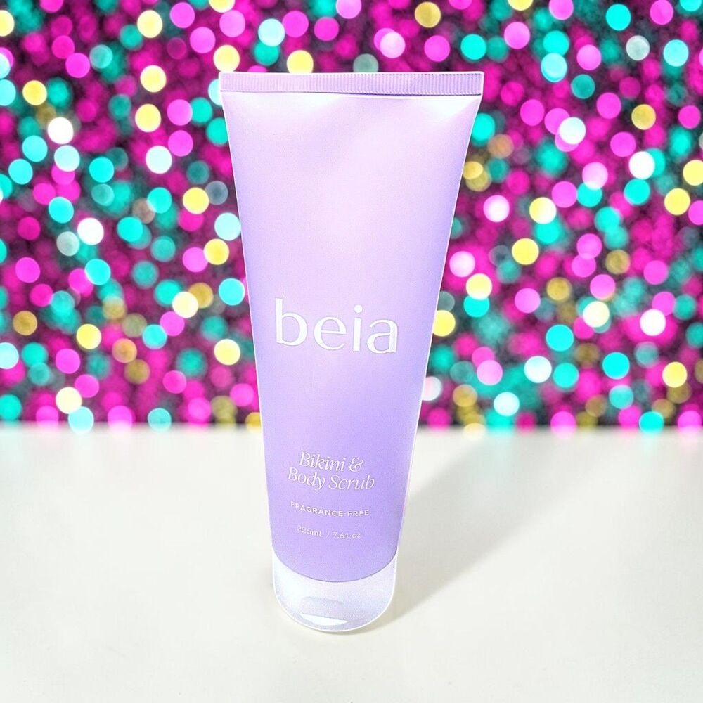 Beia Bikini & Body Scrub Fragrance Free 7.61 oz New Without Box & Sealed